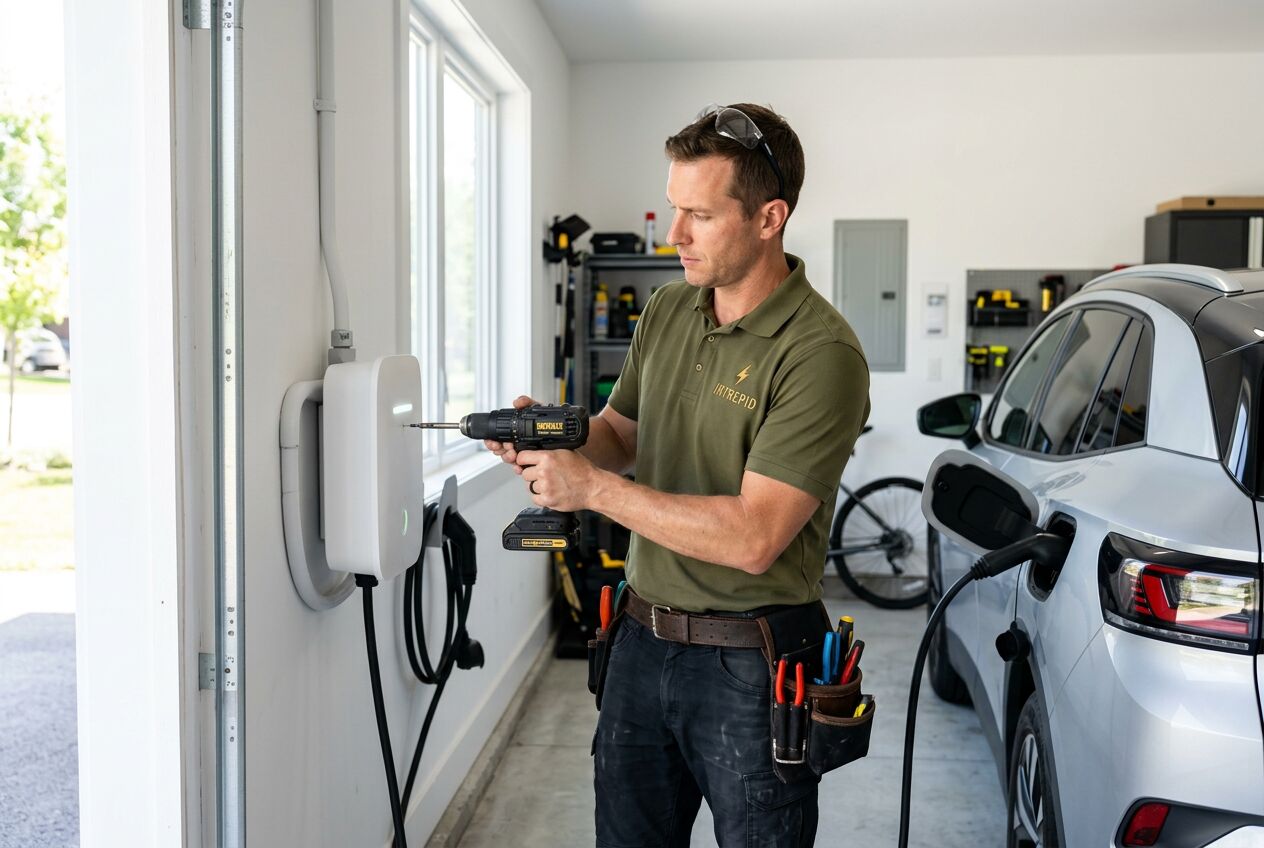 EV Charger Installation — illustrative photo