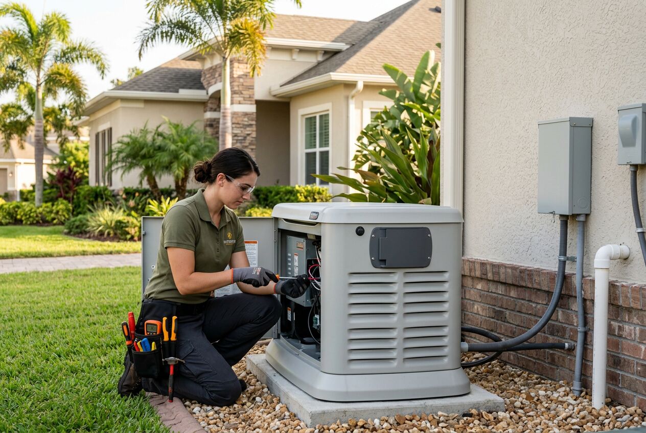 Generator Installation — illustrative photo